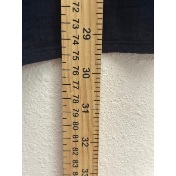 Women's J. Crew Sheer Beach Coverup Navy Blue XS - Picture 5 of 5